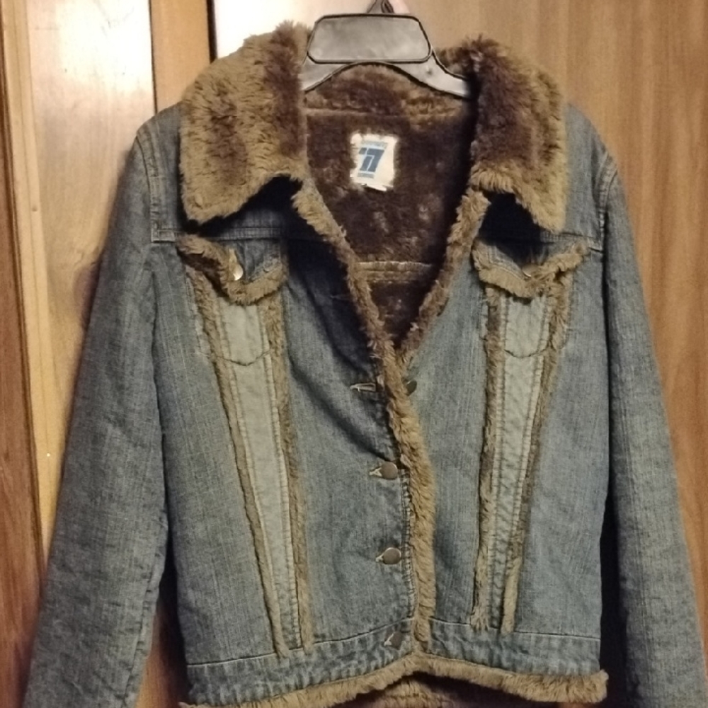 Girls XL Jean Coat